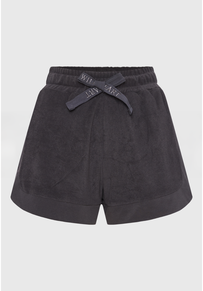 Loose fit γυναικείο πετσετέ σορτς