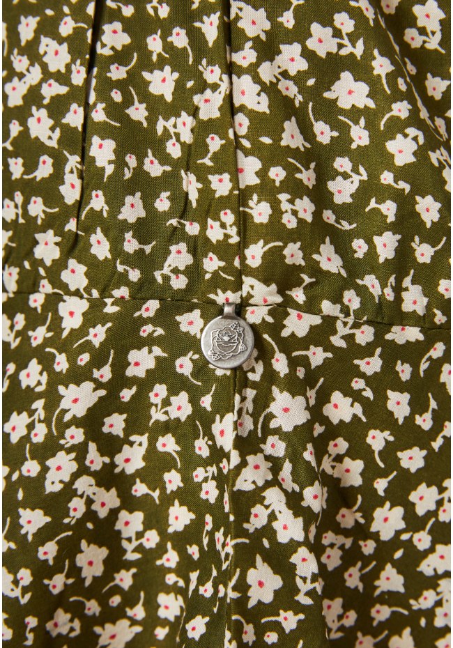 Relaxed fit φλοράλ μίνι φούστα