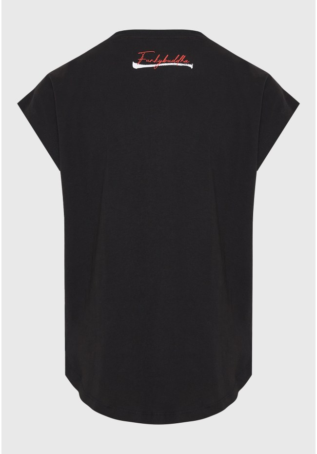Γυναικείο t-shirt με face photographic τύπωμα