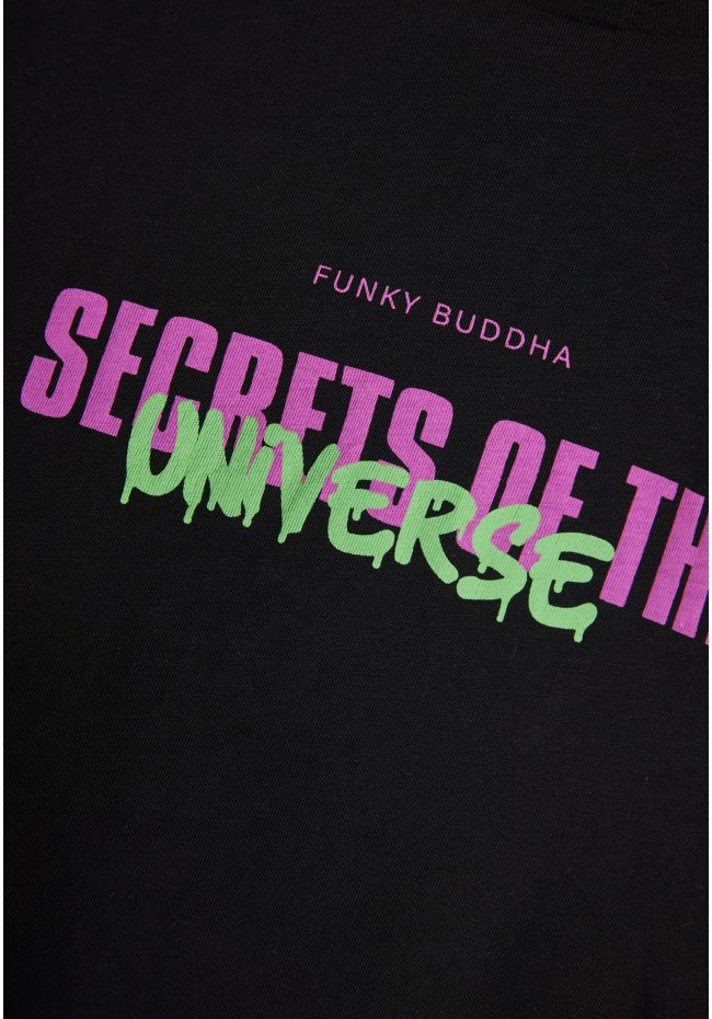 Γυναικείο t-shirt με zodiac art τύπωμα στην πλάτη