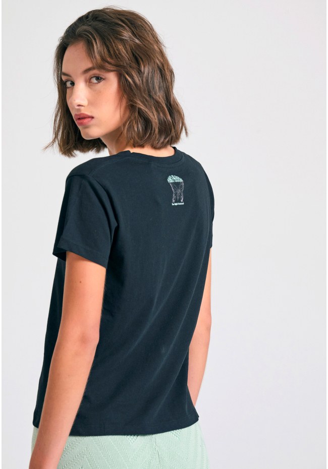 Γυναικείο t-shirt με φωτογραφικό τύπωμα