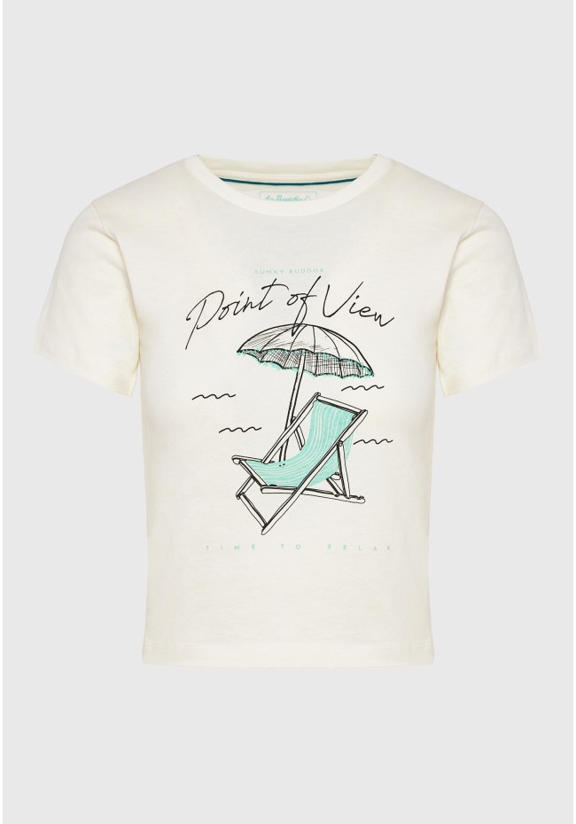 Women's t-shirt with photographic print