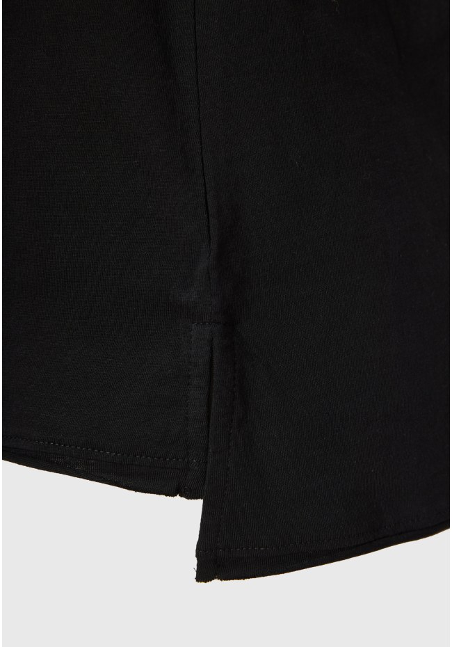 Women's organic cotton tank top with Funky Buddha print