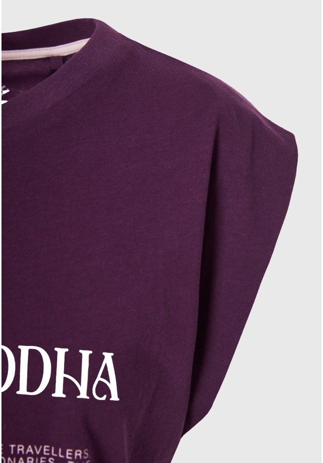 T-shirt με Funky Buddha τύπωμα στο στήθος