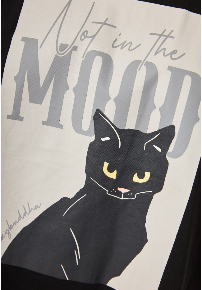 Loose fit t-shirt με φωτογραφικό τύπωμα