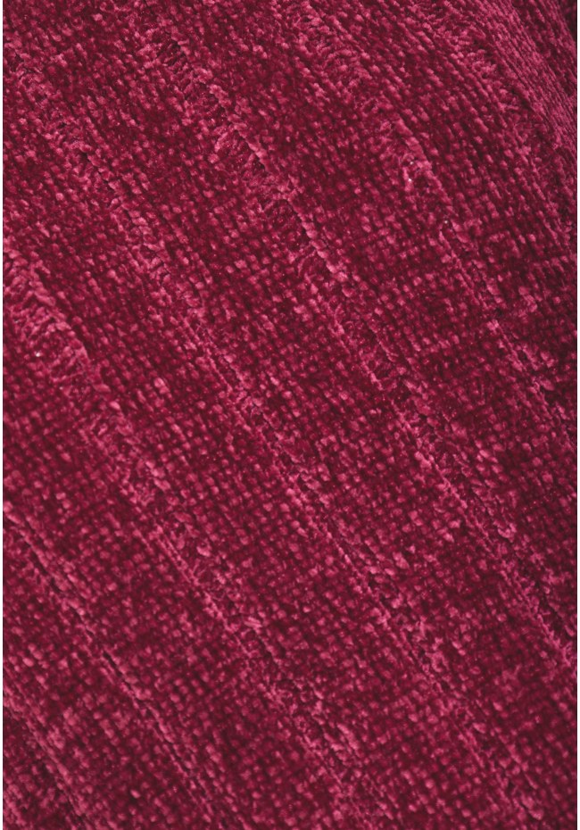 Women's knitted sweater with ribbed finish