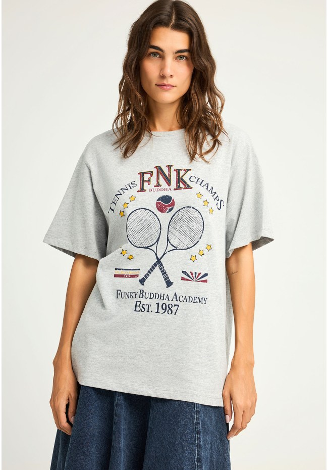 Women's tennis graphic t-shirt
