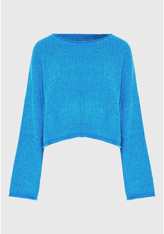 Women's chenille knitwear