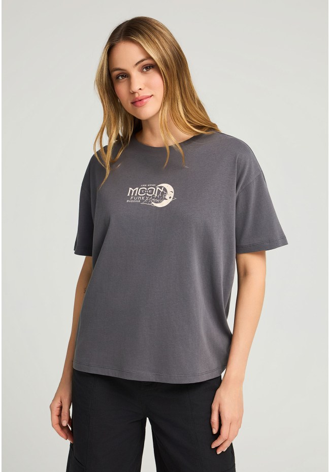 Γυναικείο T-Shirt με moon graphic print