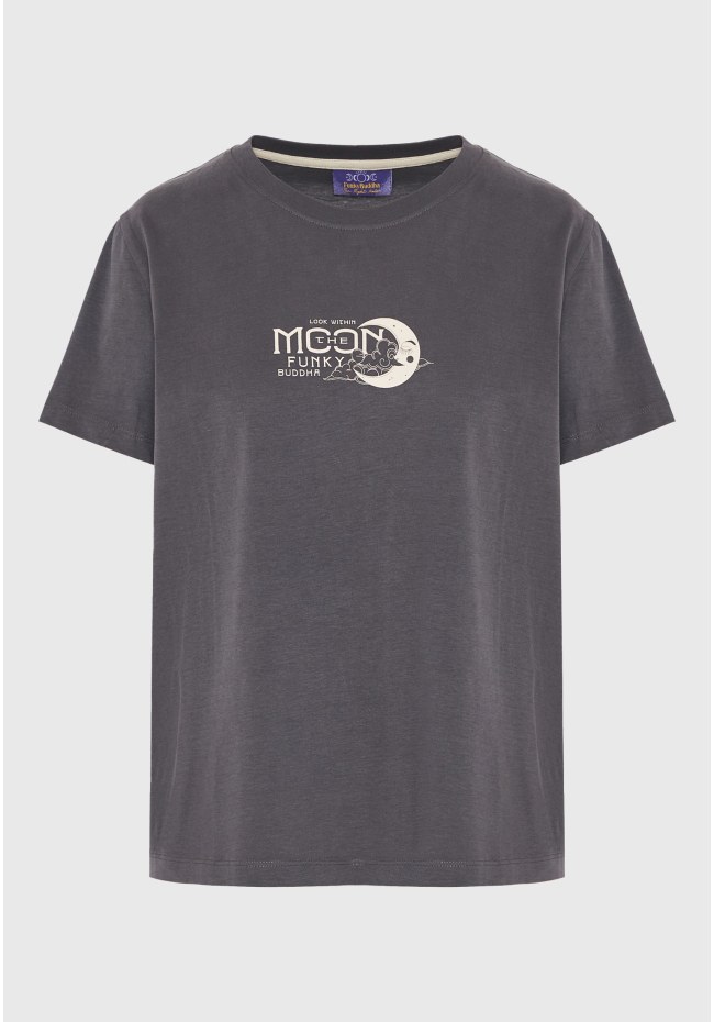 Γυναικείο T-Shirt με moon graphic print