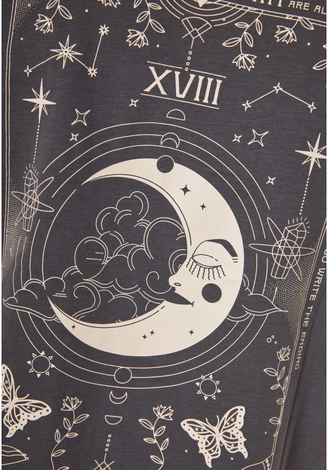 Γυναικείο T-Shirt με moon graphic print