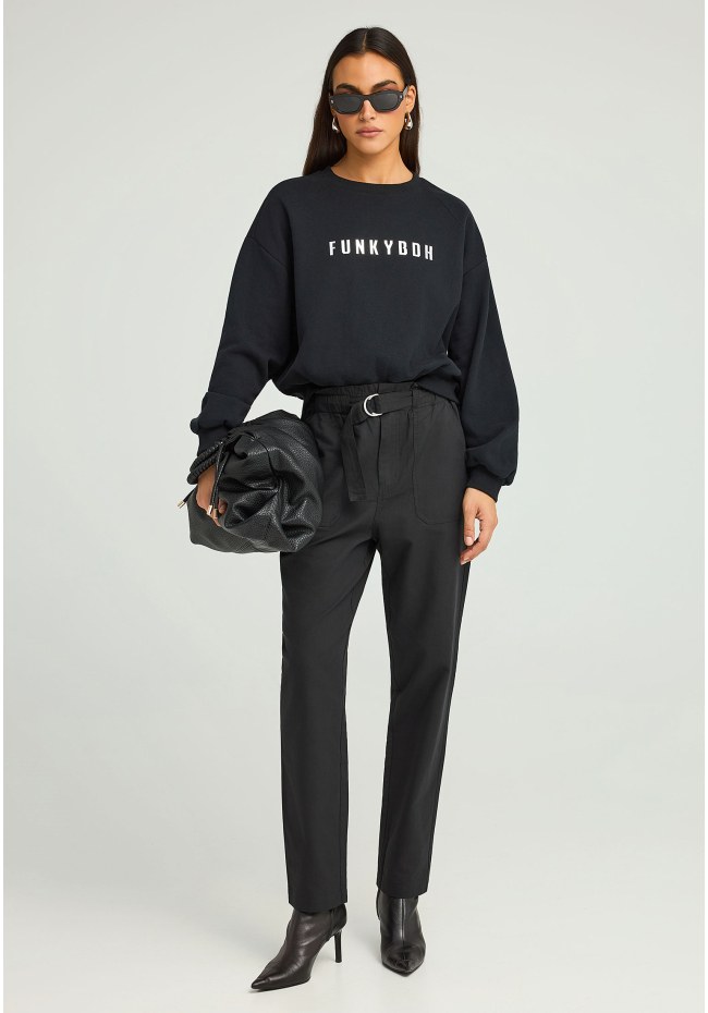 Women's sweatshirt with logo