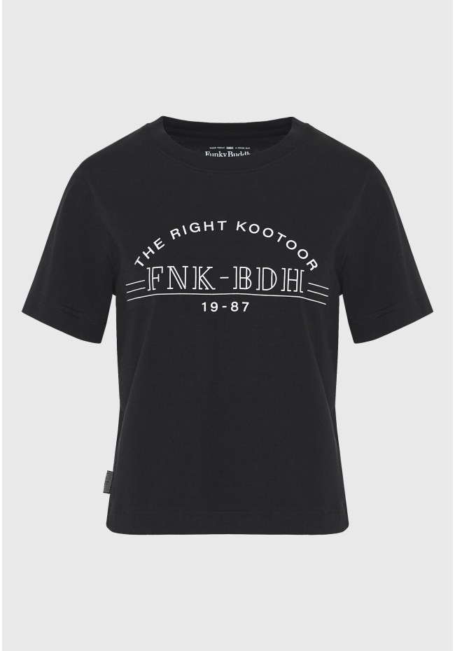 Βαμβακερό t-shirt με τύπωμα