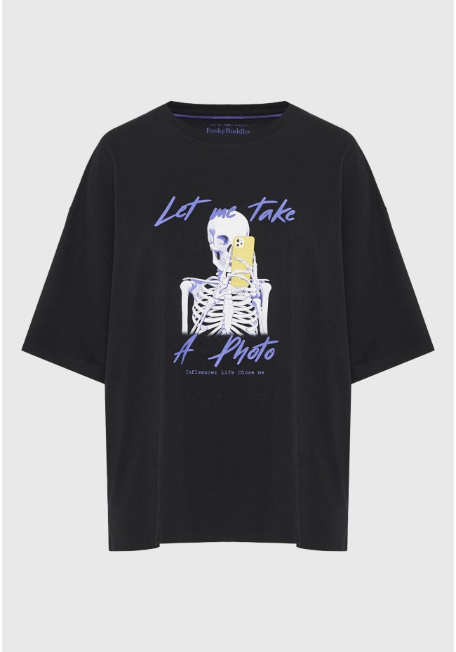 T-shirt με τύπωμα 