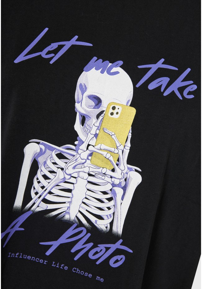 T-shirt με τύπωμα 