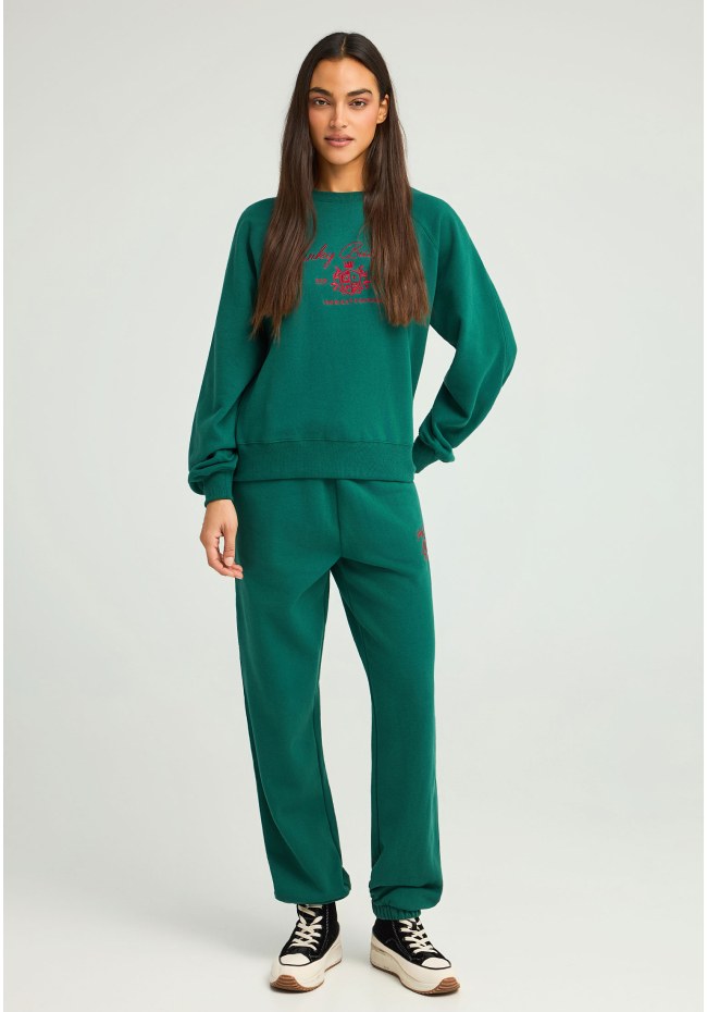 Φούτερ με κεντητό σχέδιο