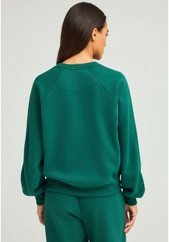 Φούτερ με κεντητό σχέδιο