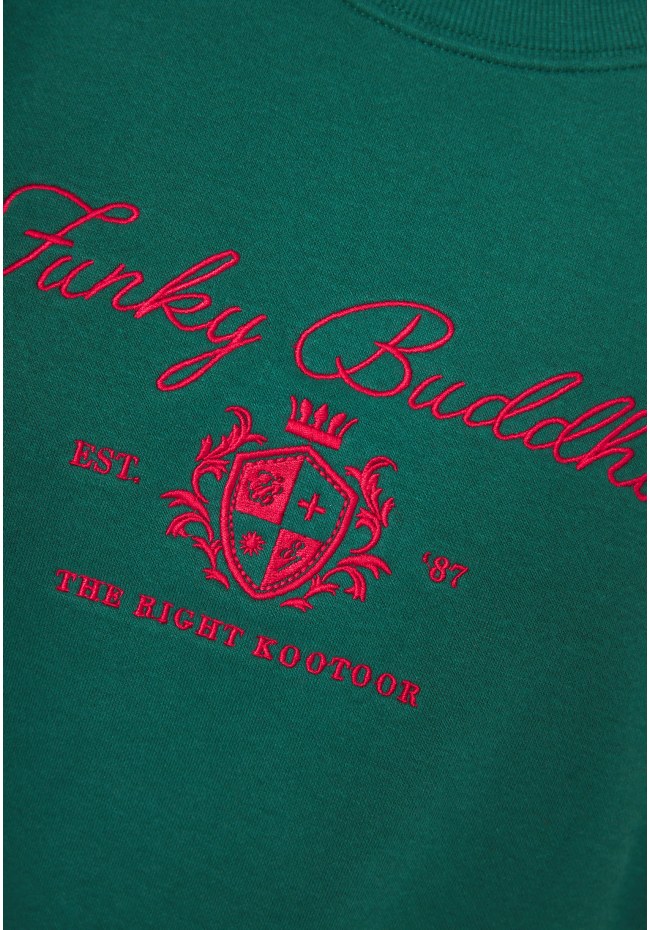 Φούτερ με κεντητό σχέδιο