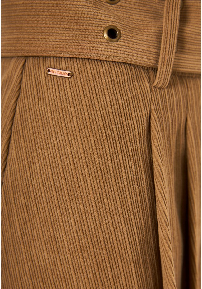 Κοτλέ μίντι φούστα