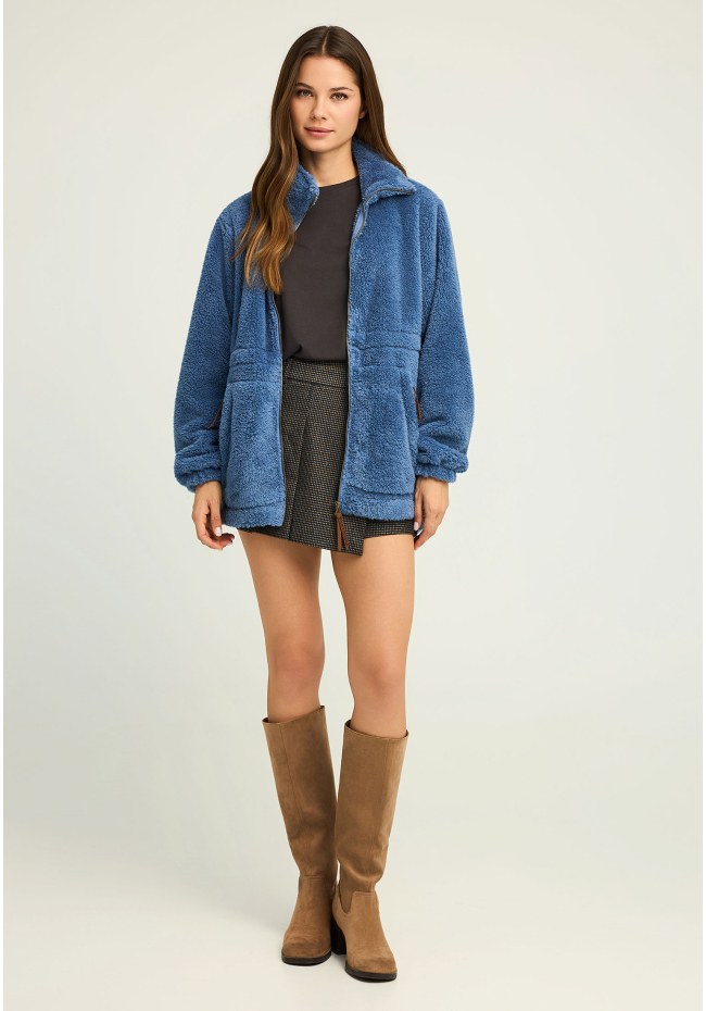 Γυναικεία fleece ζακέτα