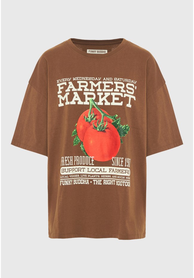 T-shirt με τύπωμα 