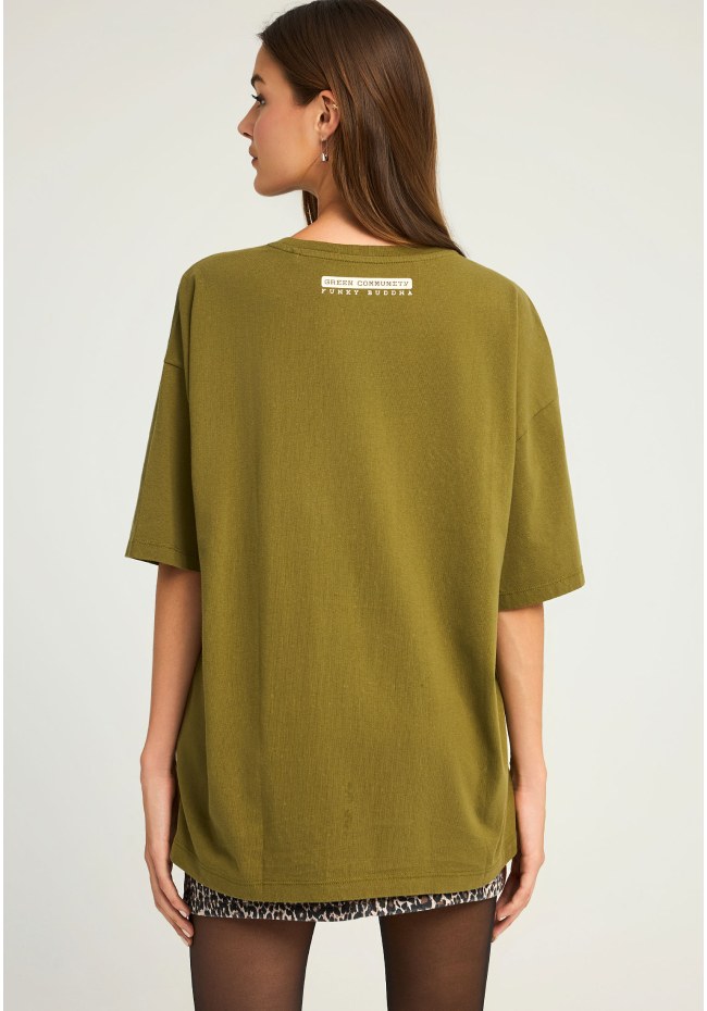 T-shirt με τύπωμα 
