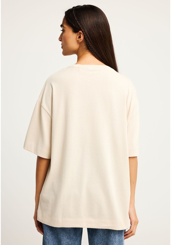 Βαμβακερό γυναικείο t-shirt