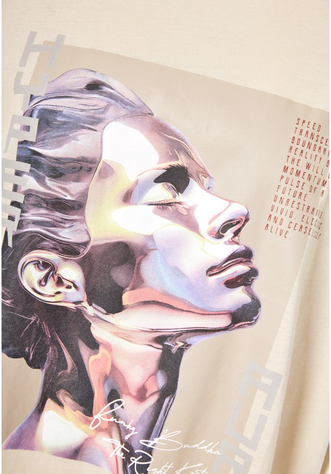 Βαμβακερό γυναικείο t-shirt