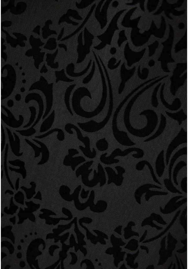 Maxi embroidery φούστα σε ίσια γραμμή