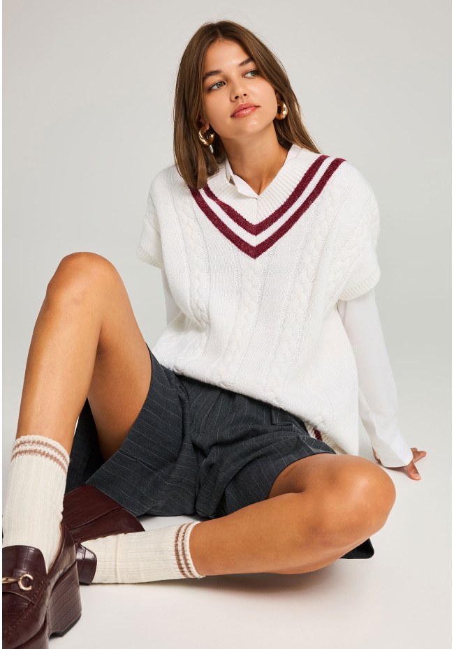 Women's shortsleeve knitwear