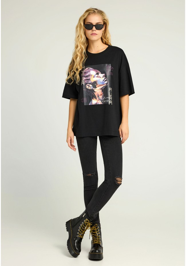 Skinny fit τζιν παντελόνι