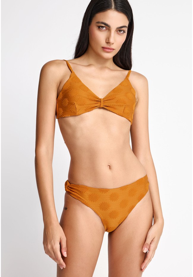 Μπικίνι σλιπ με πετσετέ pattern