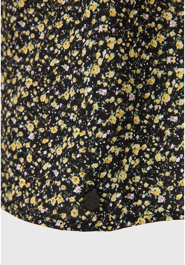 Γυναικείο φλοράλ αμάνικο πουκάμισο