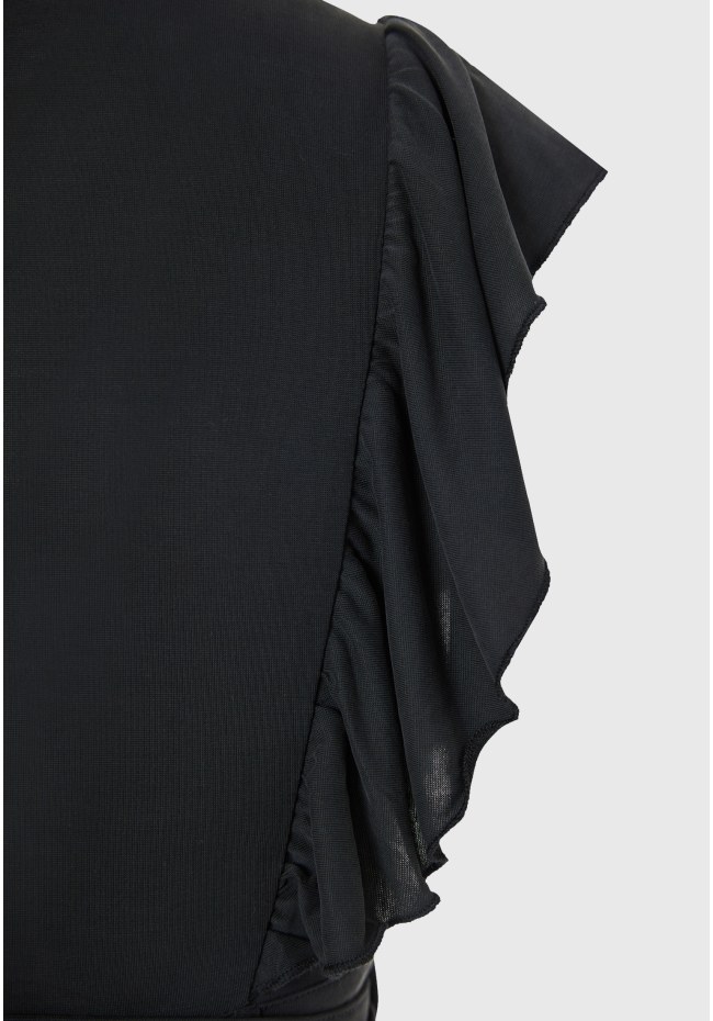 Women's single-color cropped top