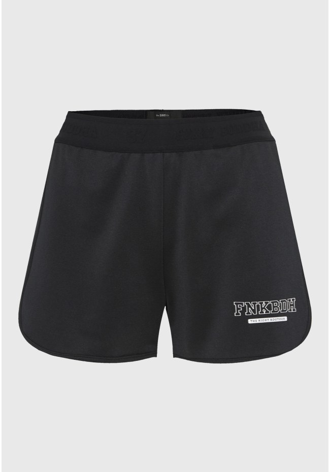 Αθλητικό σορτς με τυπωμένο logo