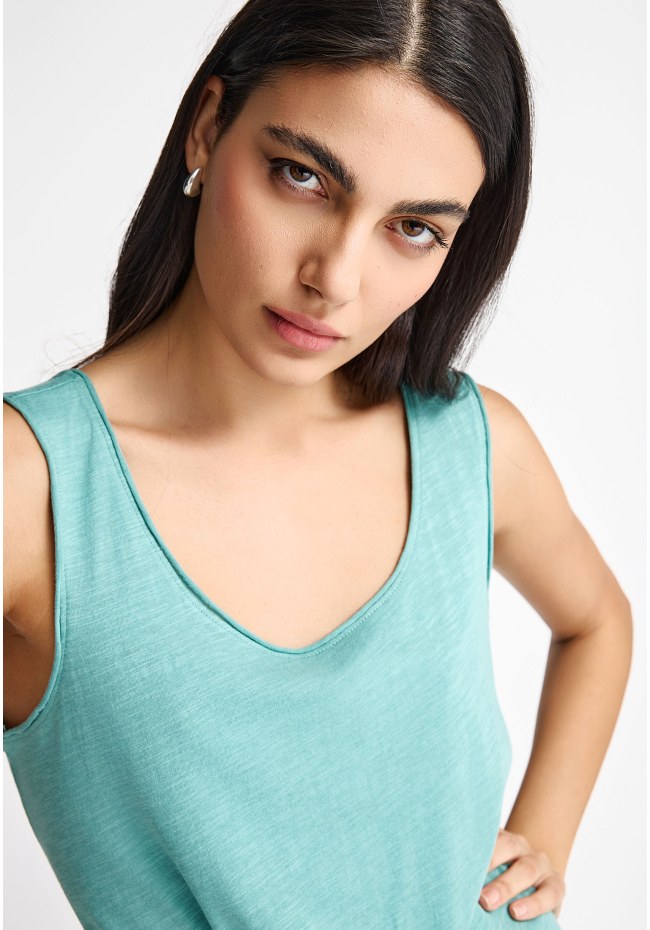 Women's cotton tank top
