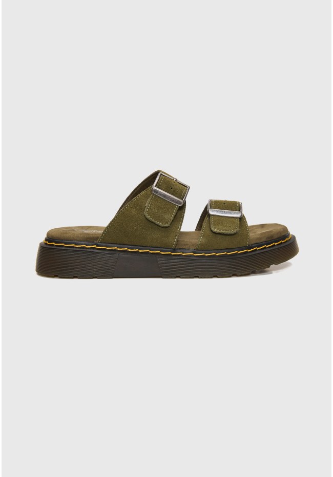 Γυναικεία suede σανδάλια