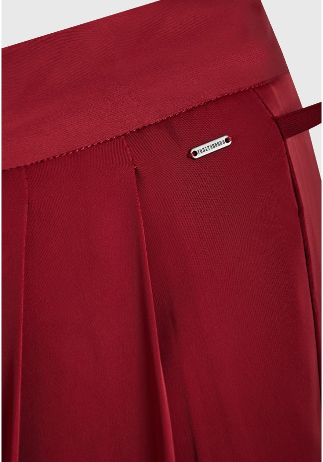 Γυναικεία wide leg παντελόνα