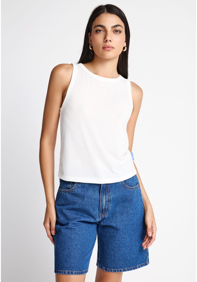 Women's viscose tank top - The basics collection