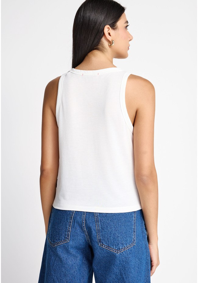 Women's viscose tank top - The basics collection
