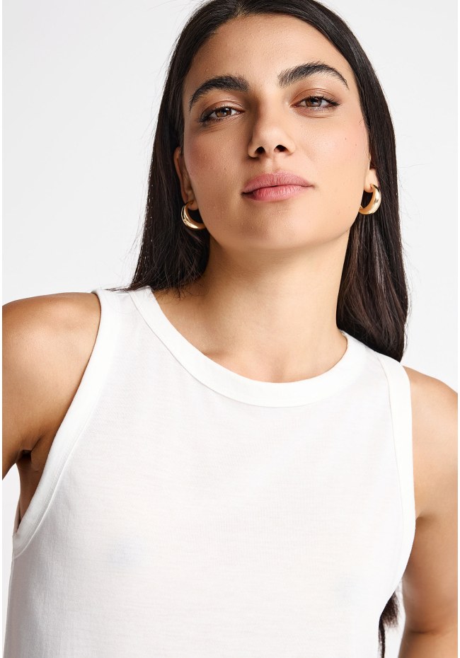 Women's viscose tank top - The basics collection