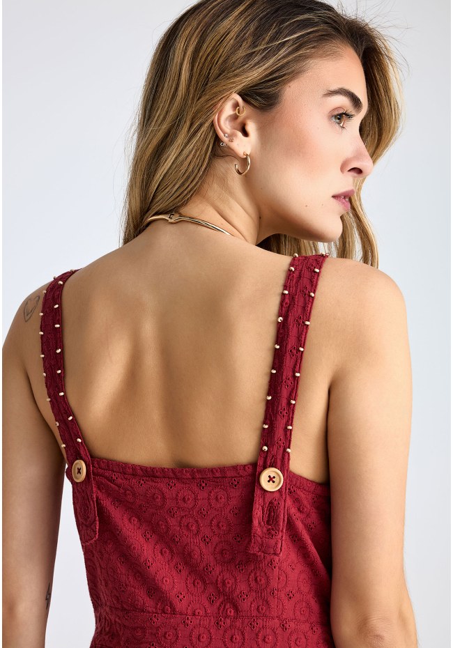 Γυναικεία embroidery ολόσωμη φόρμα