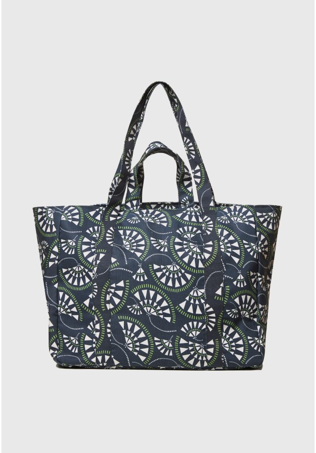 Γυναικεία oversized printed tote bag
