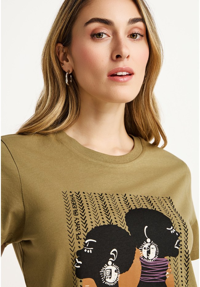 Γυναικείο t-shirt με τύπωμα