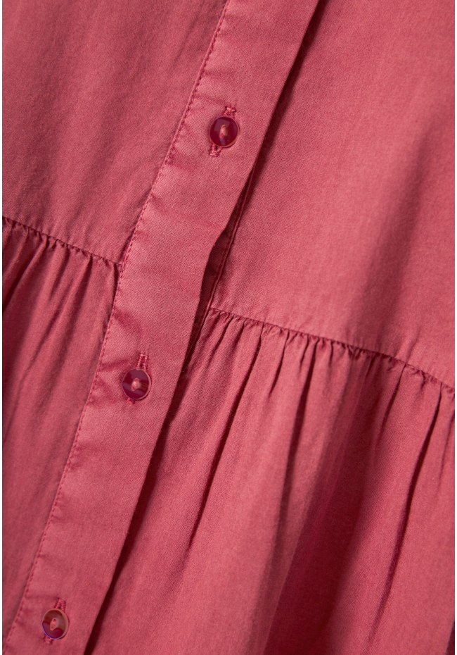 Women's shirt with ruffles