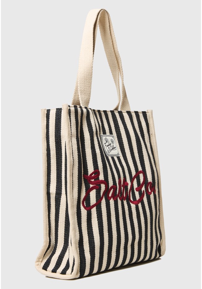 Ριγέ tote τσάντα Salt Co.