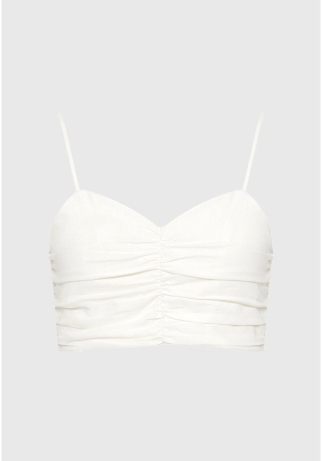 Γυναικείο εφαρμοστό cropped τοπ