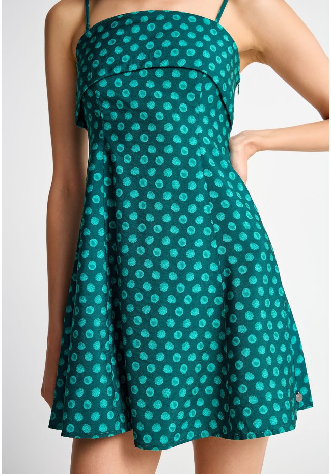 Women's strapless mini dress