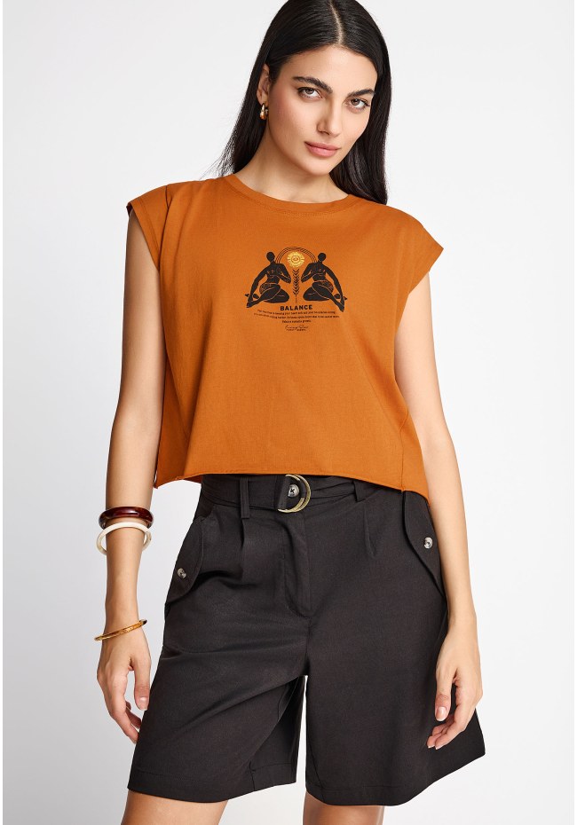 Γυναικείο t-shirt από οργανικό βαμβάκι