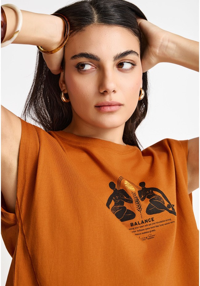 Γυναικείο t-shirt από οργανικό βαμβάκι